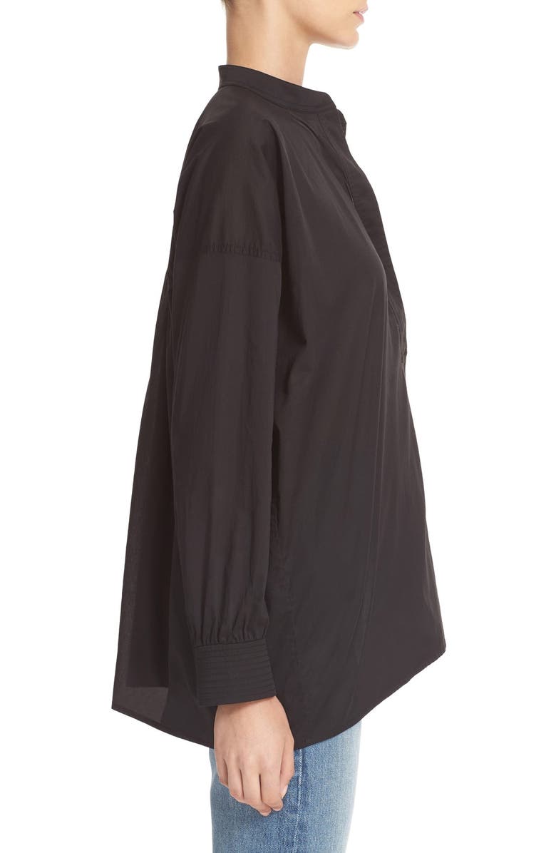 Vince Trapunto Detail Popover Blouse, Alternate, color, 