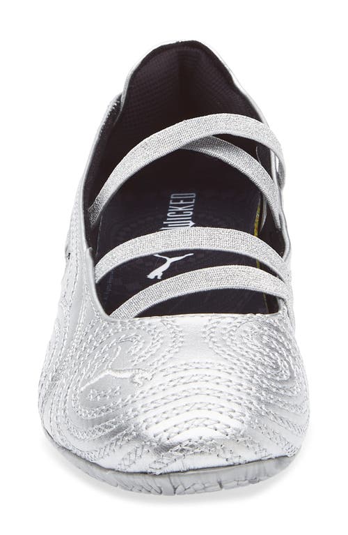 Puma X 'wicked' Speedcat Ballet Sneaker In Silver