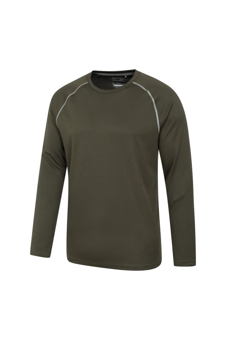 Endurance Long-Sleeved T-Shirt, Alternate, color, Dark Khaki