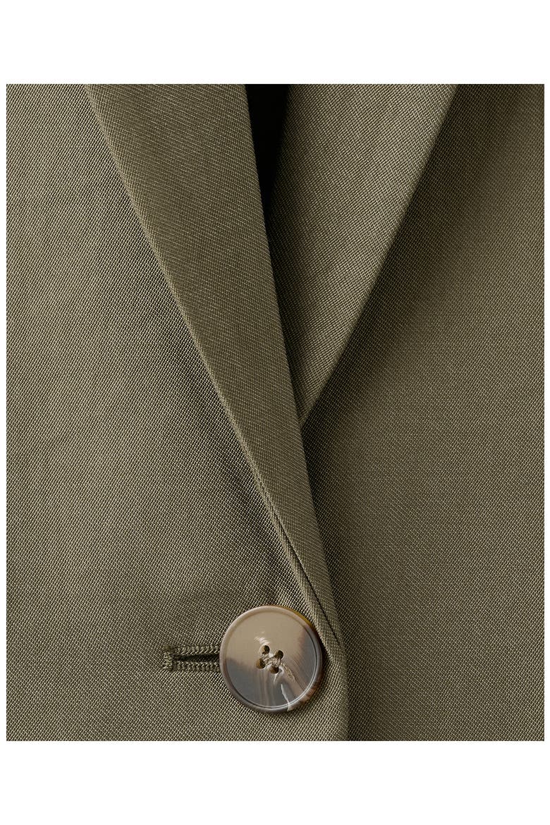 Americana Lisa One-Button Blazer, Alternate, color, GREEN