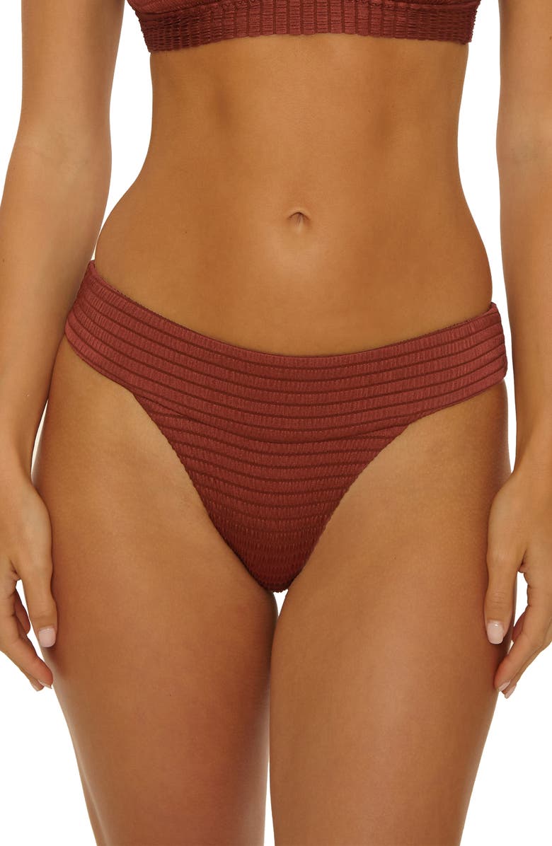 Isabella Rose Maza Maui Banded Bikini Bottoms, Main, color, 