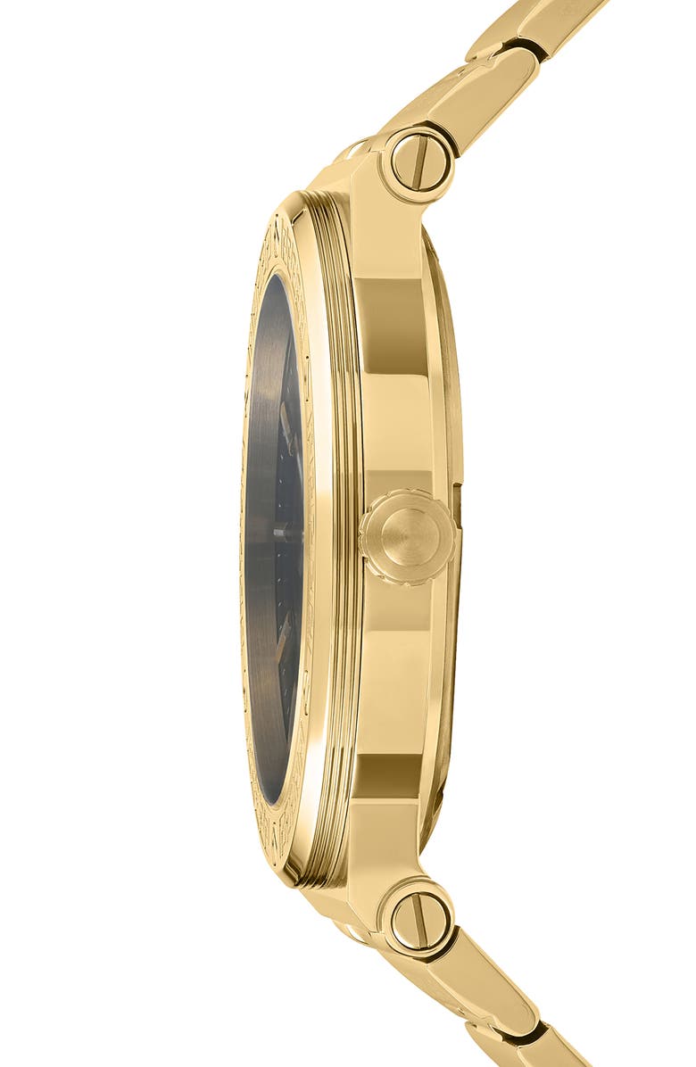 Versace Greca Logo Bracelet Watch, 41mm, Alternate, color,