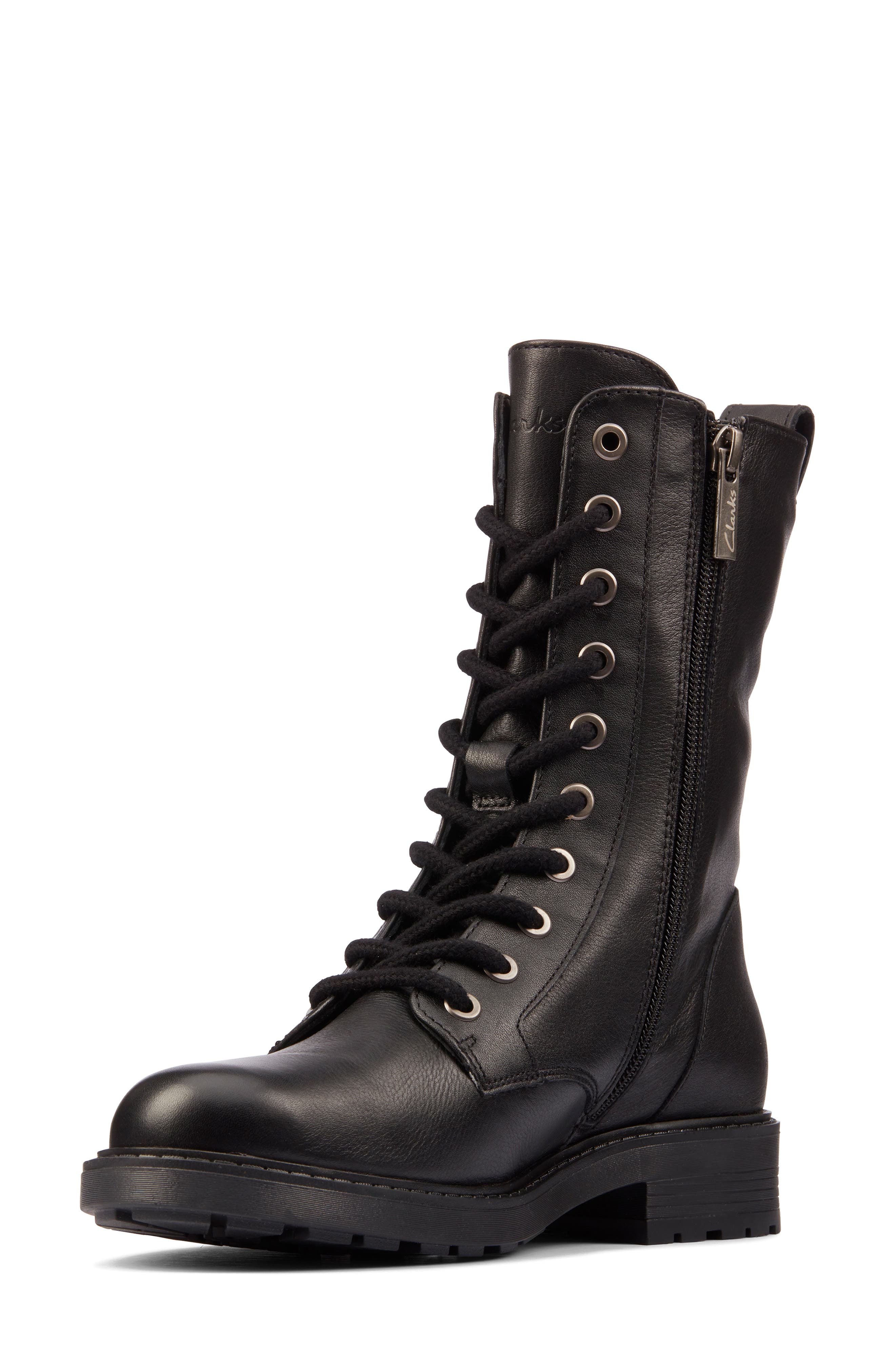 Clarks<sup>®</sup> Orinoco 2 Style Combat Boot, Alternate, color, 
