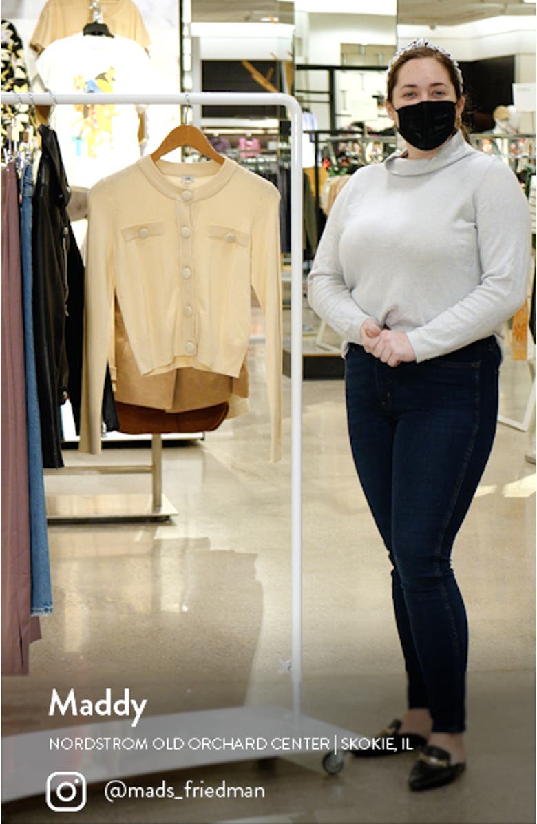 Ribbed Crop Cardigan, sales video thumbnail