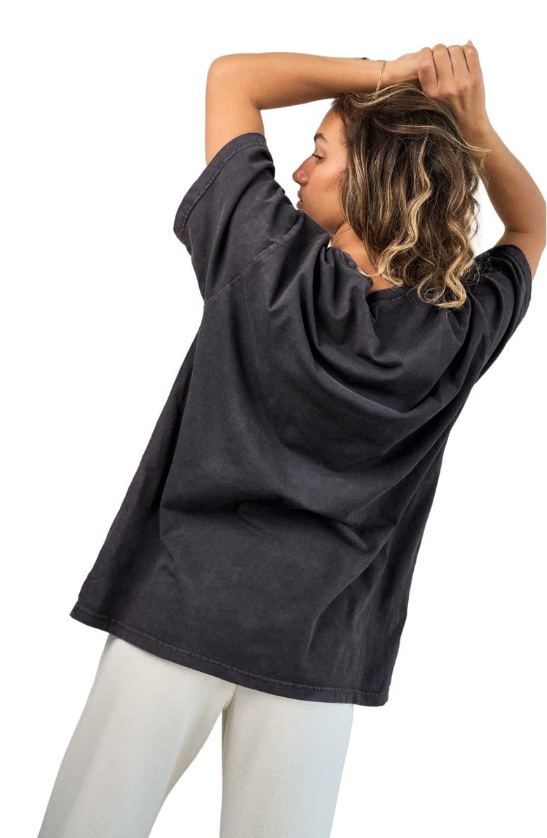 Vitality Retro Uni Tee, Alternate, color, Iron Washed