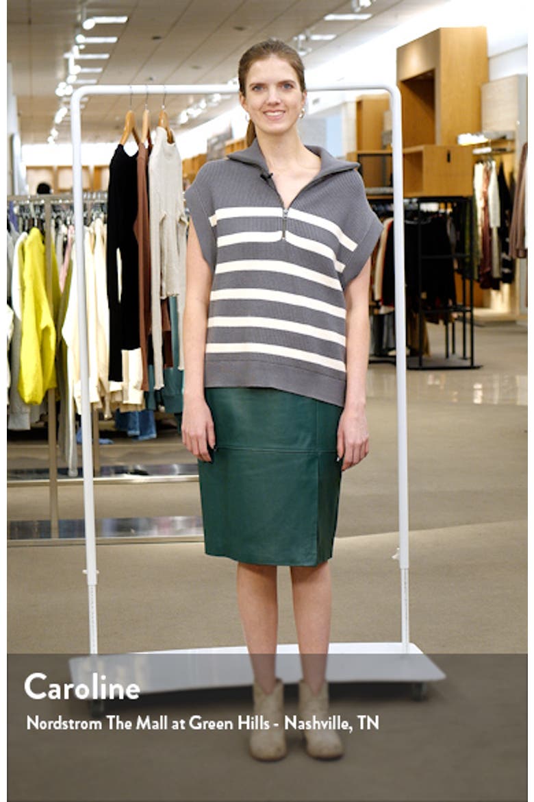Setora Leather Pencil Skirt video