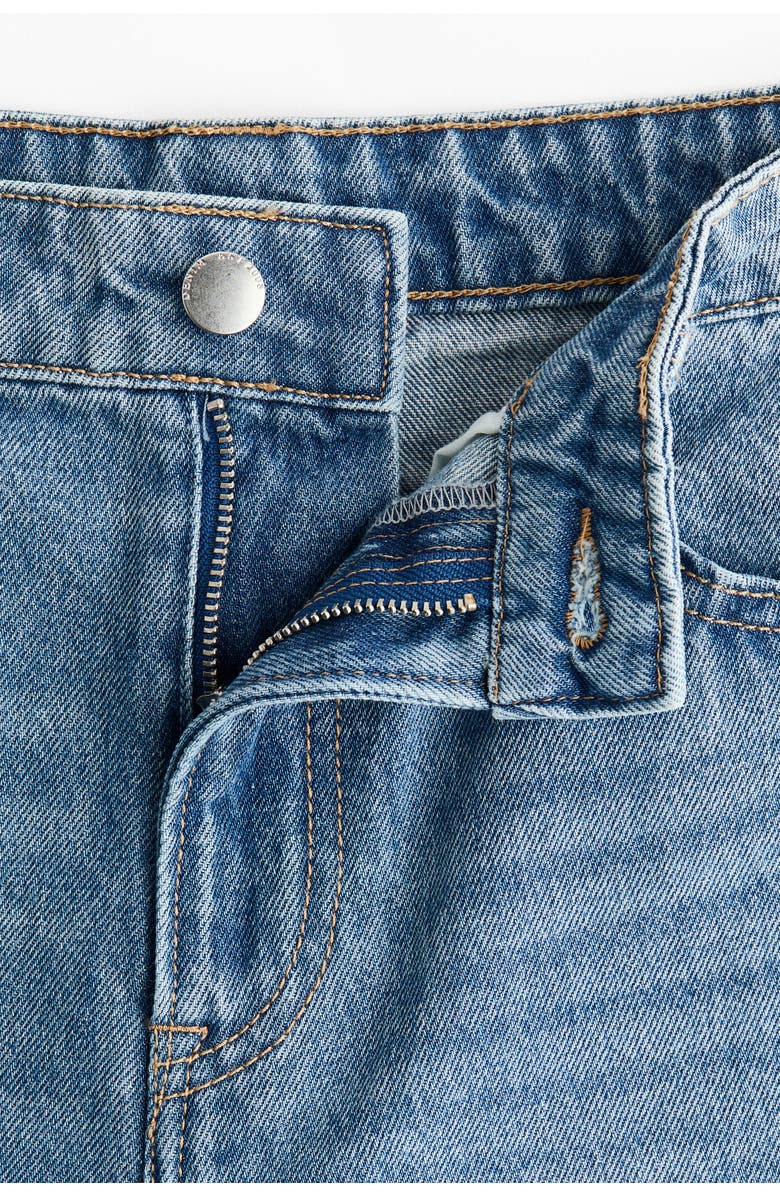 H&M Denim Shorts, Alternate, color, Denim Blue