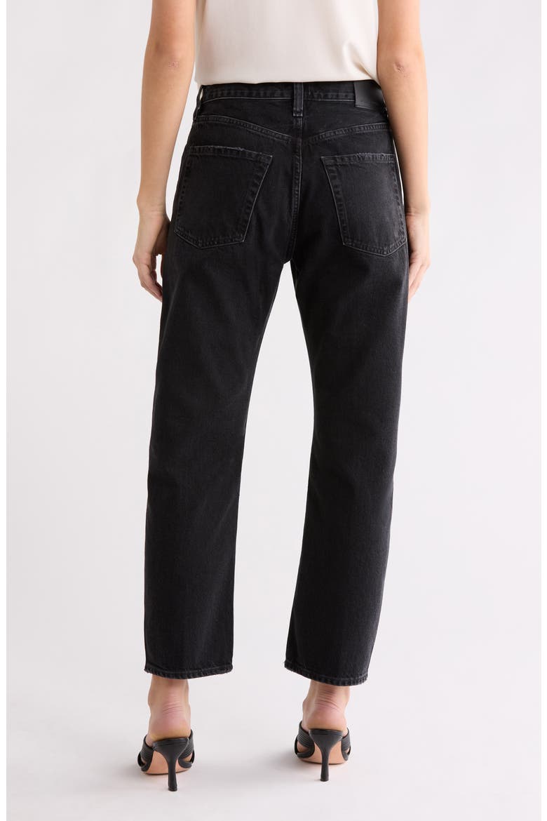 Winslow Low Rise Regenerative Cotton Boyfriend Jeans, Alternate, color, RAINE WASHED BLACK