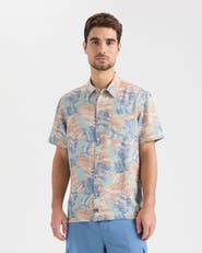 Salt Life On Another Holiday Short Sleeve Woven Shirt