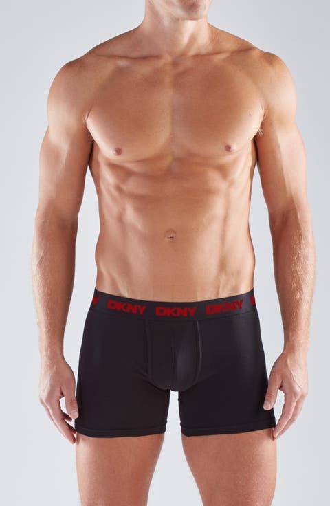 3-Pack Stretch Cotton Boxer Briefs