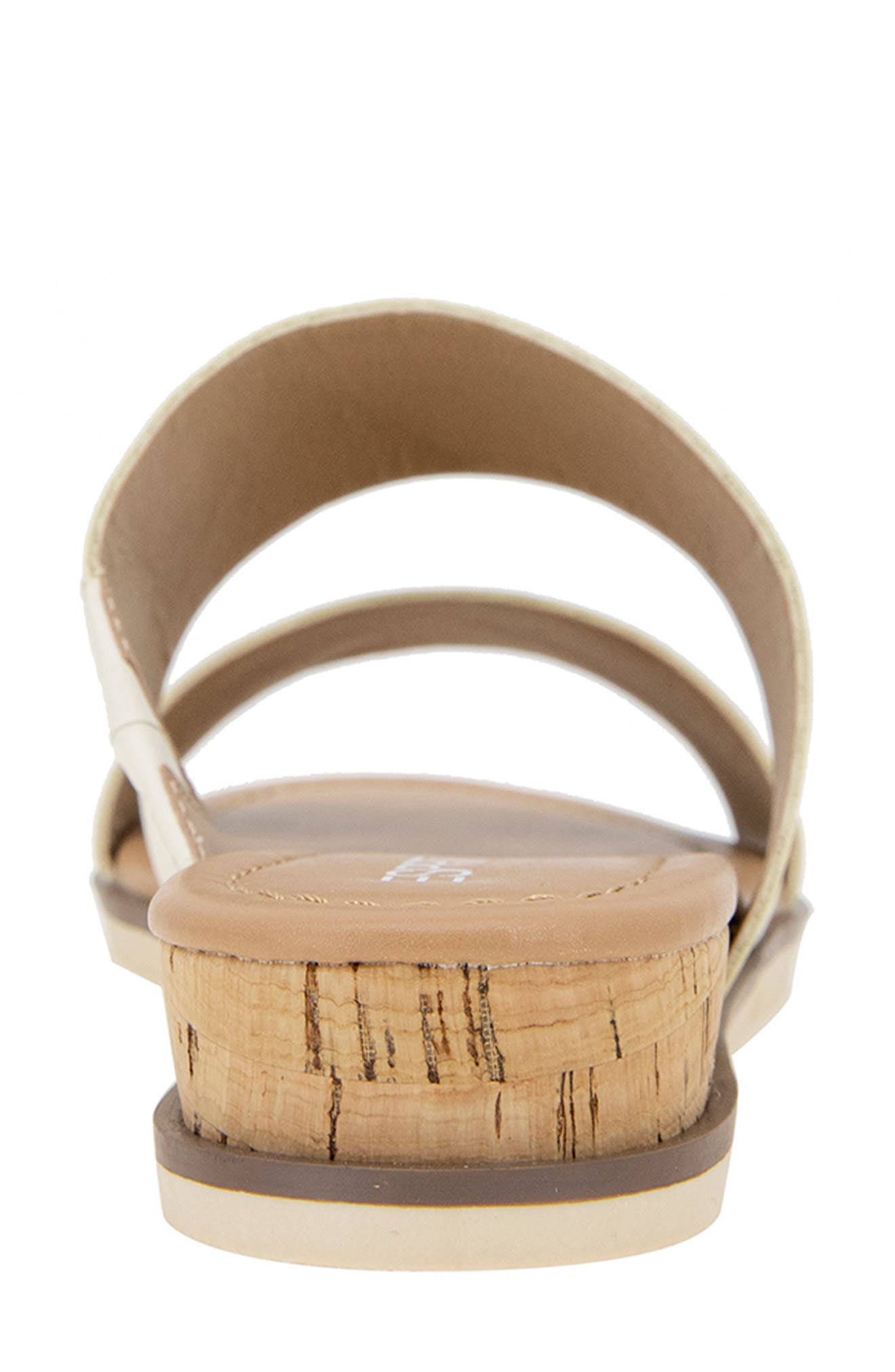 Esprit Dansel Wedge Slide Sandal, Alternate, color, White