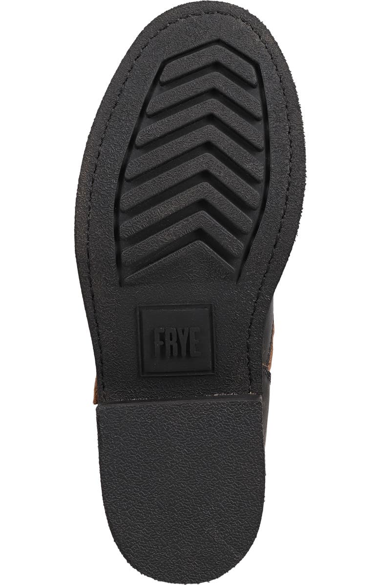 Frye Viv Short Engineer Boot, Alternate, color, Distressed Black