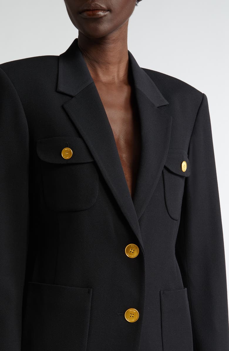 St. John Collection Stretch Twill Blazer, Alternate, color, 