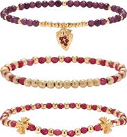 EYE CANDY LOS ANGELES Daphne Set of 3 Stretch Bracelets