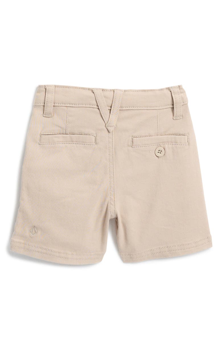 Volcom Stripe Short Sleeve Button-Up & Shorts Set, Alternate, color, Blue