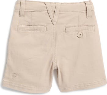 Stripe Short Sleeve Button-Up & Shorts Set