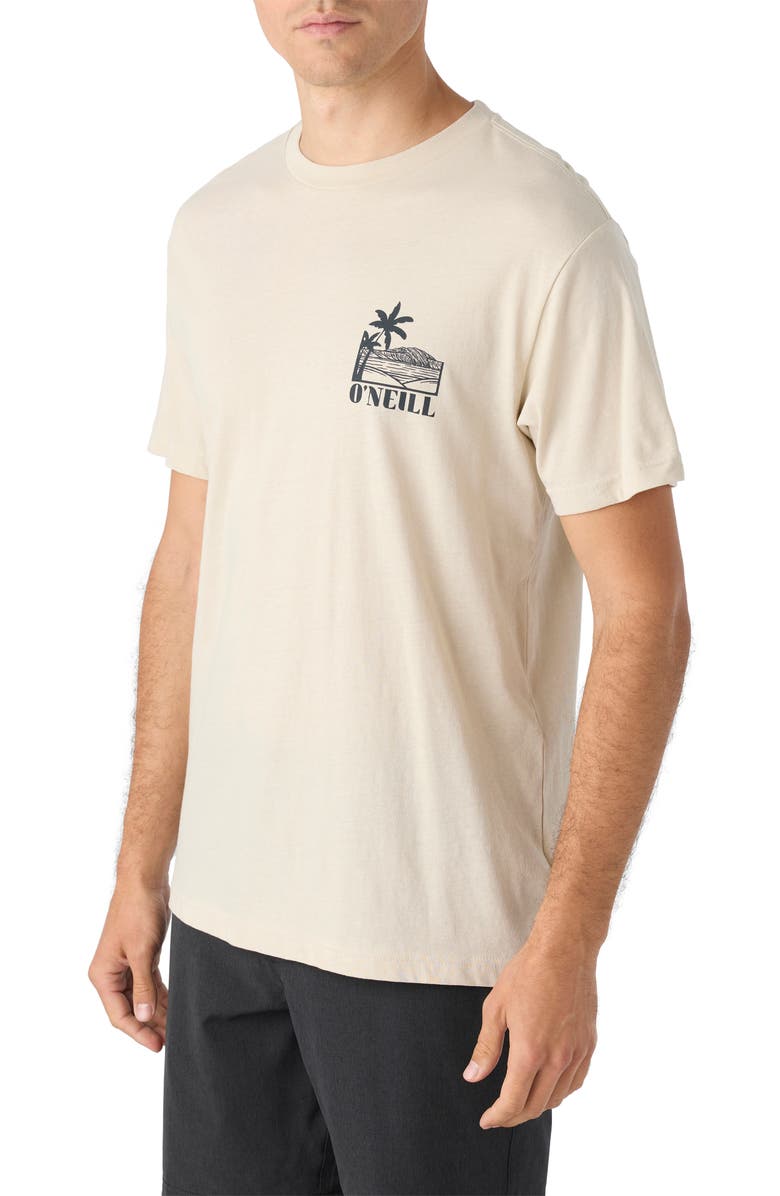 O'Neill Sun Waves Cotton Graphic T-Shirt, Alternate, color,