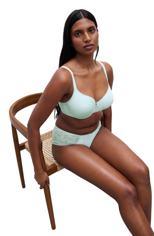 Chantelle Lingerie C Jolie Comfort Convertible T-shirt Bra In Green