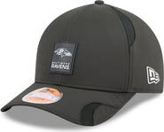New Era Men's New Era Black Baltimore Ravens 2025 Sideline M-Crown 9FORTY Adjustable Hat