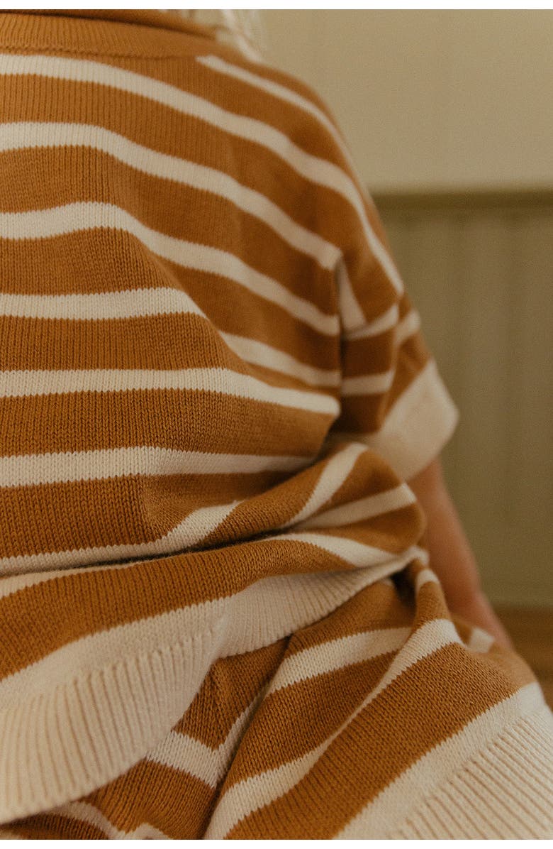 Winnie + Crew Quinlan Set, Alternate, color, Apple Cinnamon Stripe