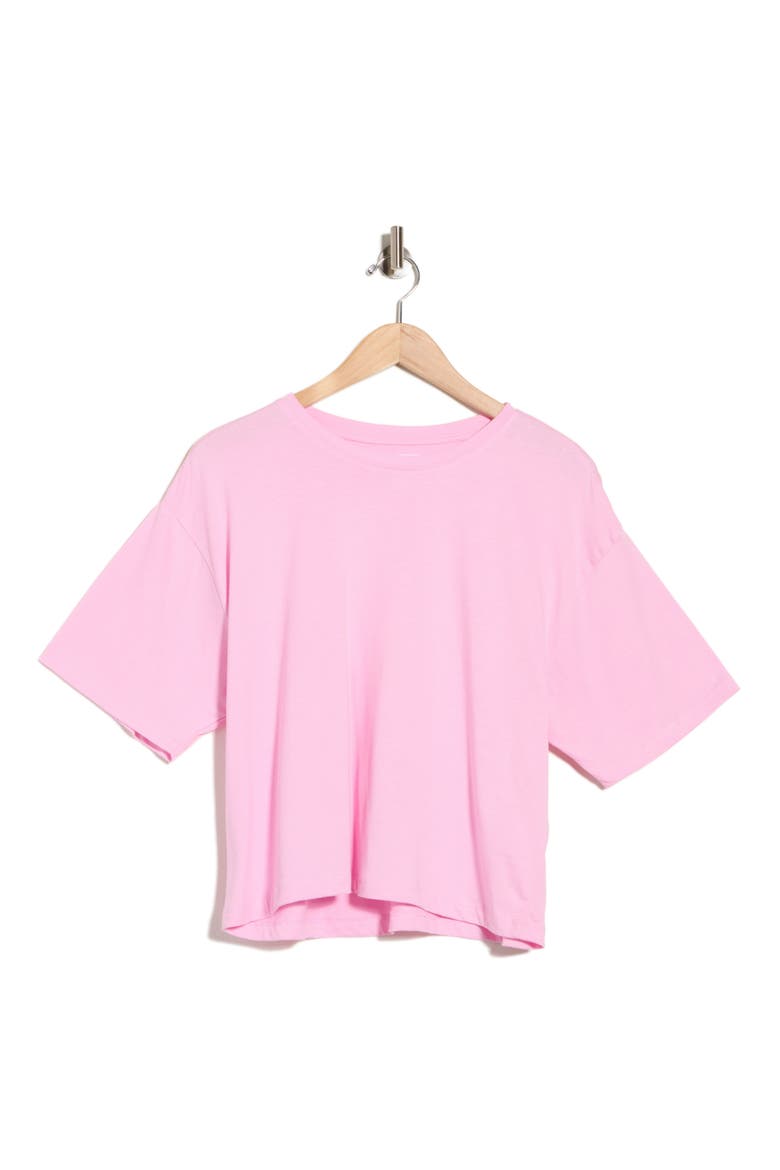 Cotton Blend Sleep T-Shirt, Alternate, color, PINK SWEET