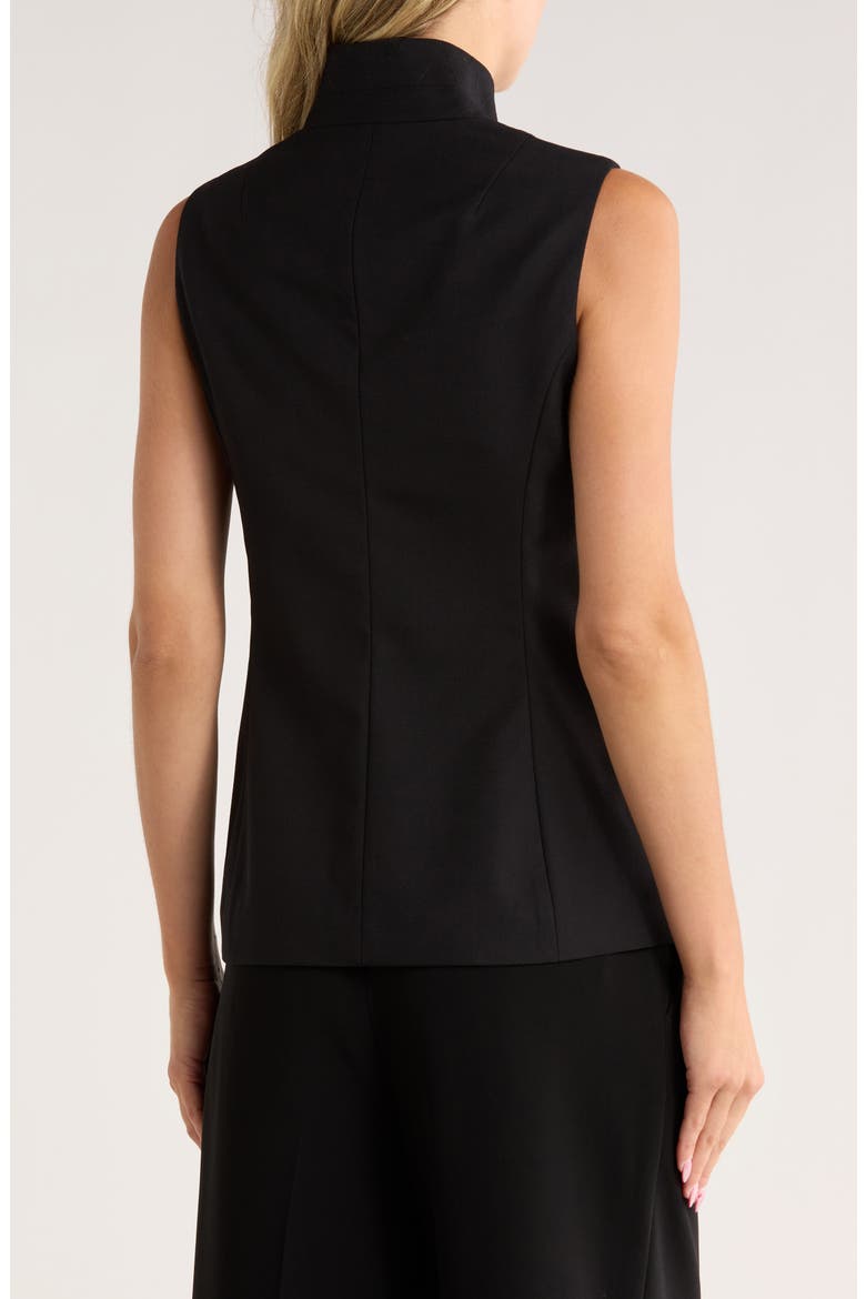 Sadie Wool Blend Vest, Alternate, color, BLACK