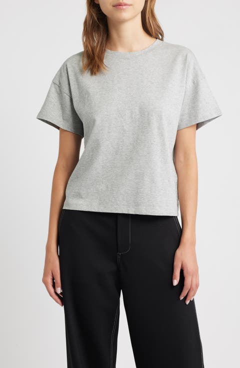 Kelley Boxy Cotton Jersey T-Shirt