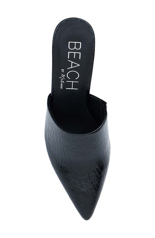 Matisse Garret Pointed Toe Mule In Black