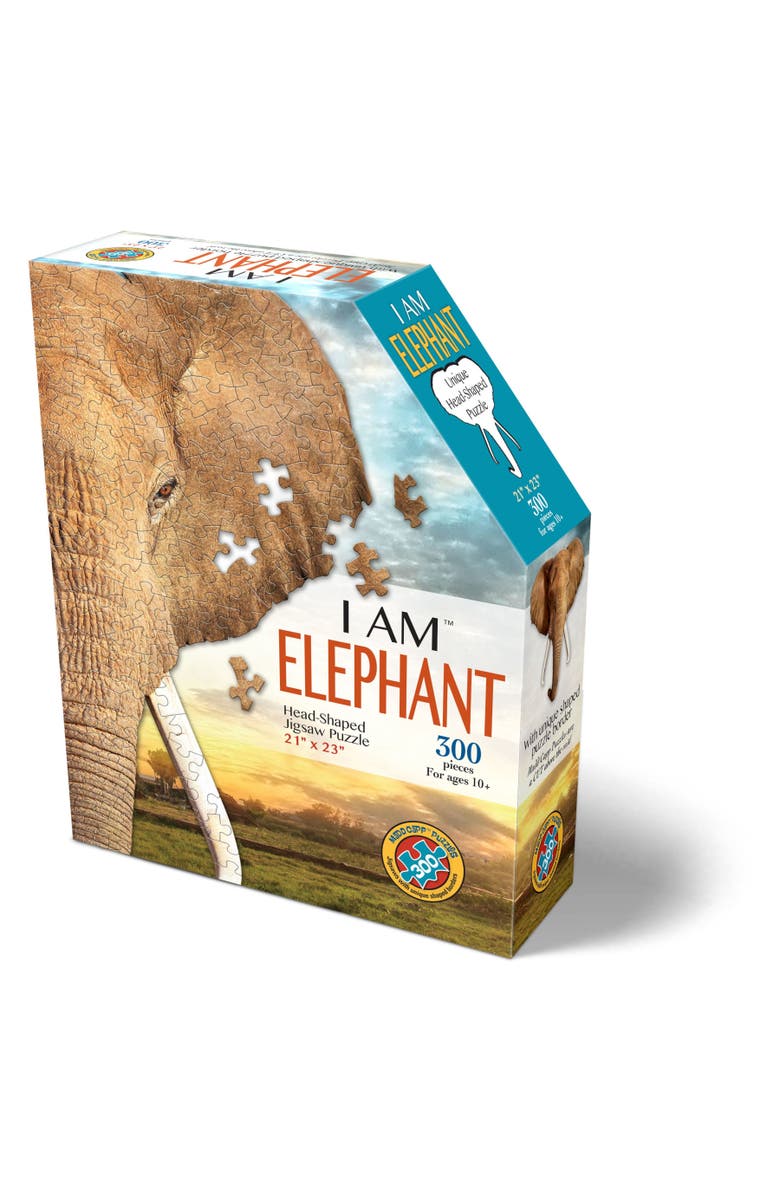 Madd Capp Elephant 300 Piece Jigsaw Puzzle, Main, color,