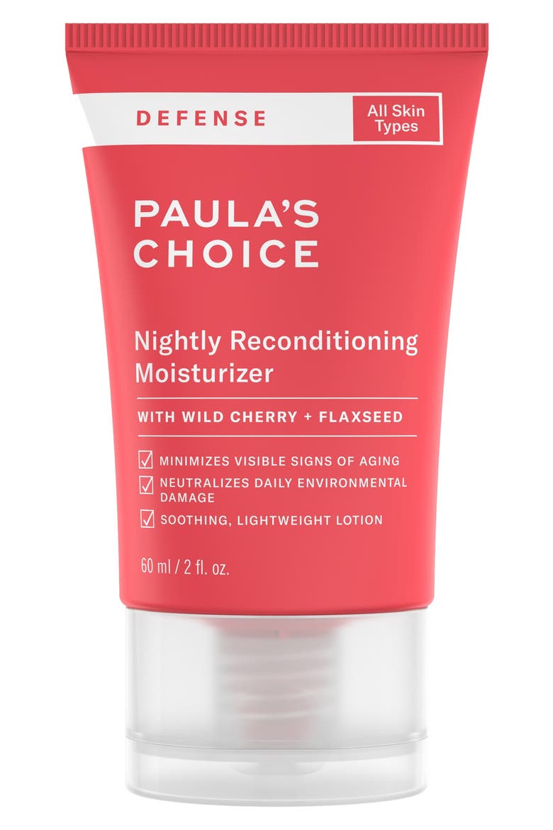 Defense Nightly Reconditioning Moisturizer, Main, color, NO COLOR