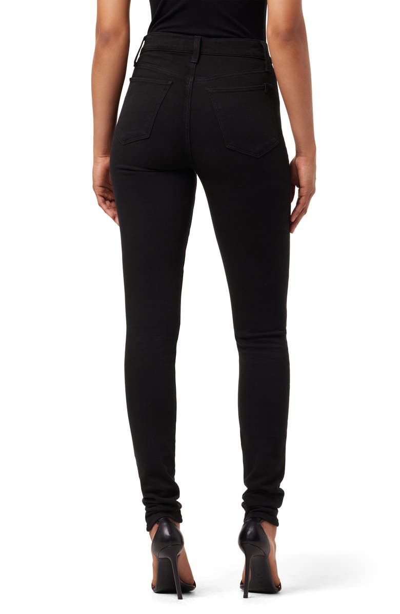 Joe's The Twiggy High Waist Skinny Jeans, Alternate, color, Black