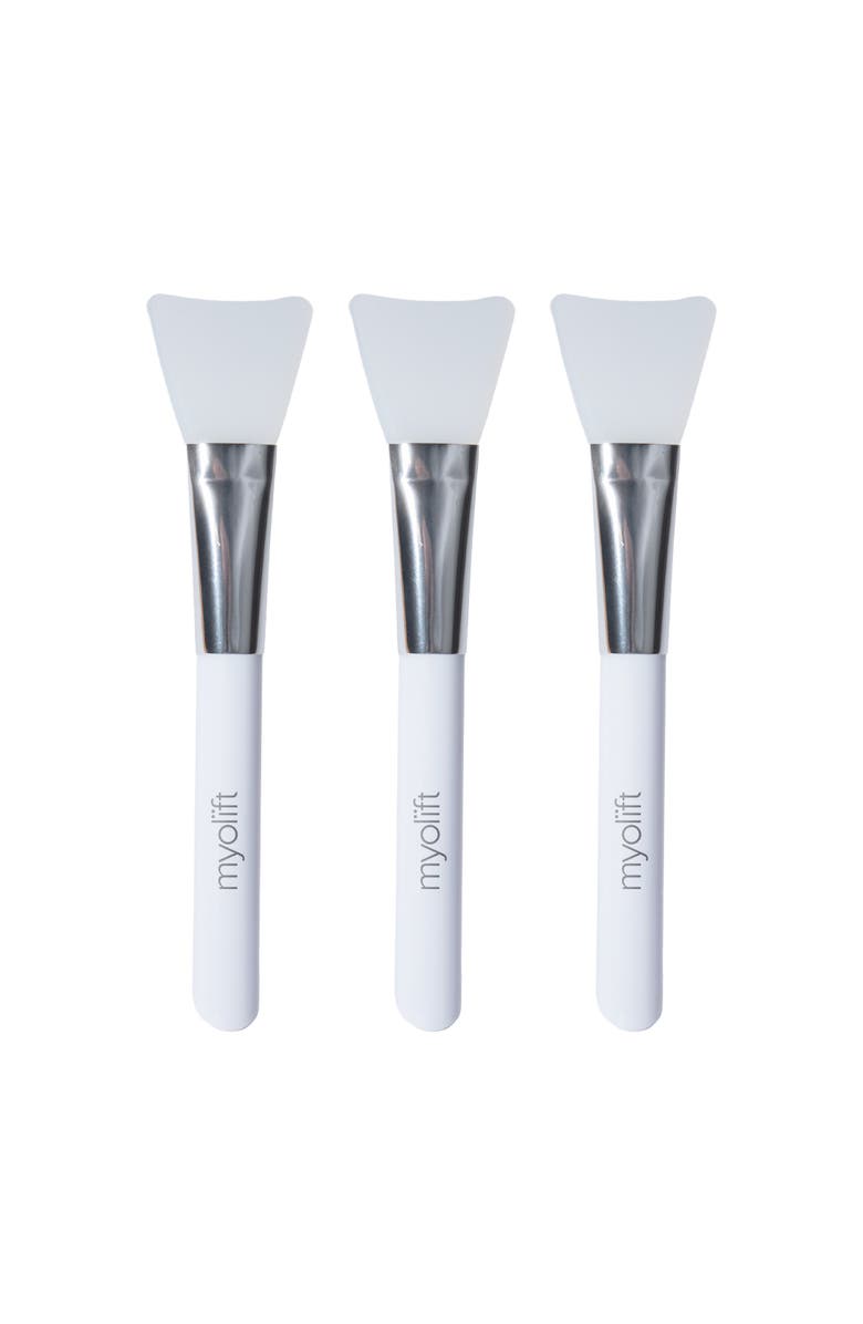 7e Wellness Silicone Brush Applicator For Skincare, Main, color, White
