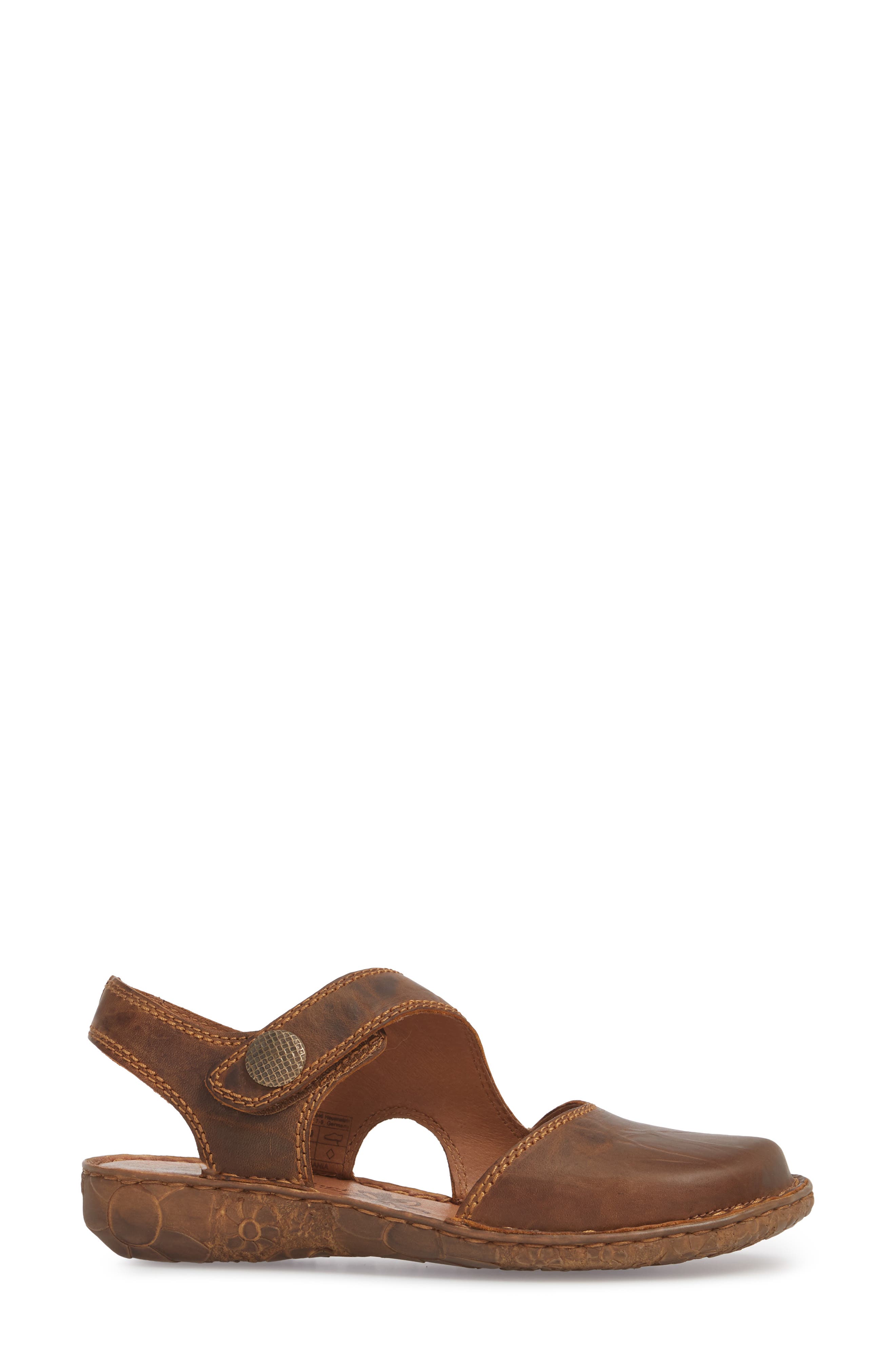 Rosalie 27 Sandal, Alternate, color, BRANDY LEATHER