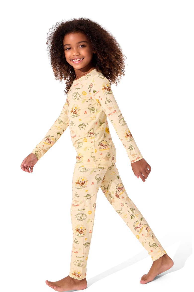 Kids' Jurassic Park Origins Set of 2 Piece Pajamas, Alternate, color, Jurassic Park: Origins