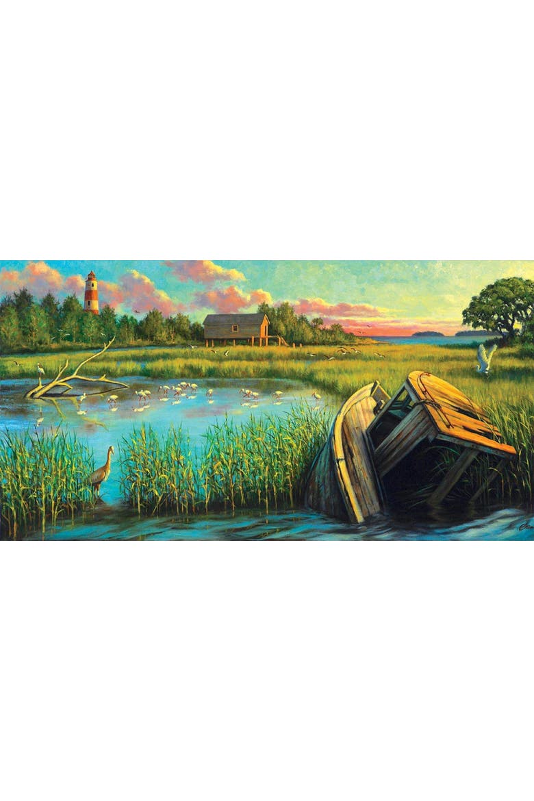 Laughing Gull Creek 500 piece Jigsaw Puzzle for Adults, Alternate, color, Multicolor