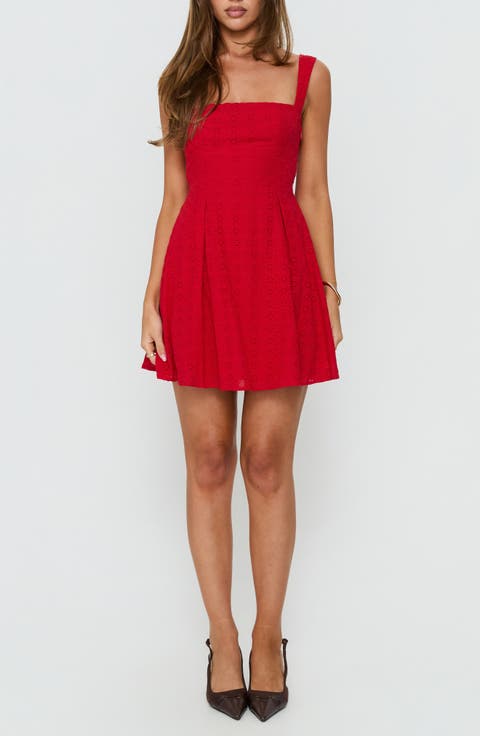 Xanthus Embroidered Minidress