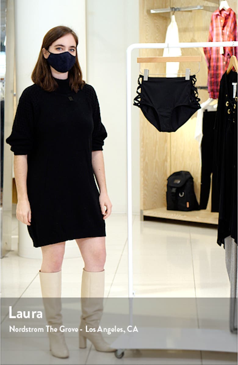 Boy X Strappy High Waist Bikini Bottoms, sales video thumbnail