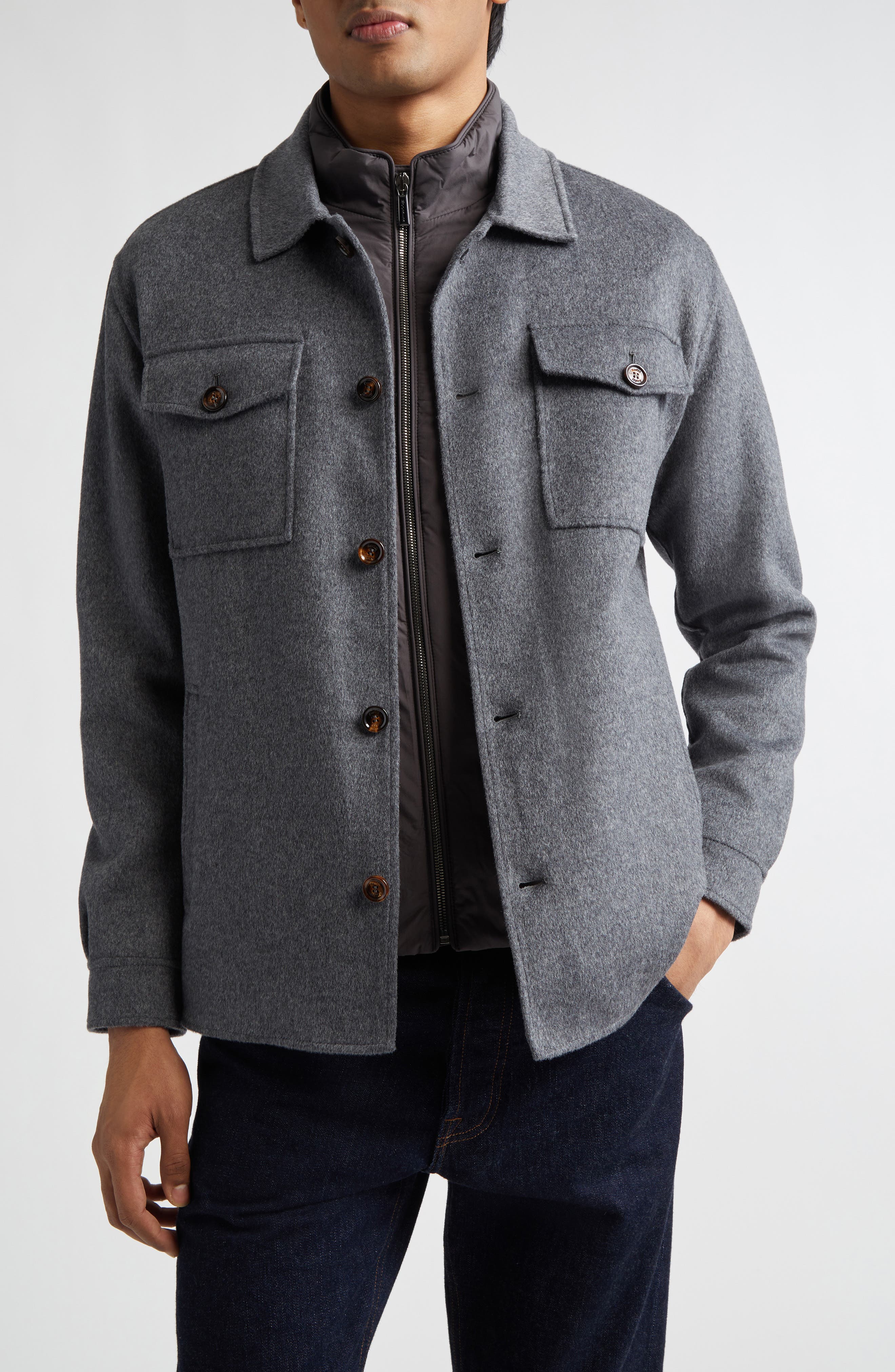 Dossi Wool & Cashmere Jacket - image 3