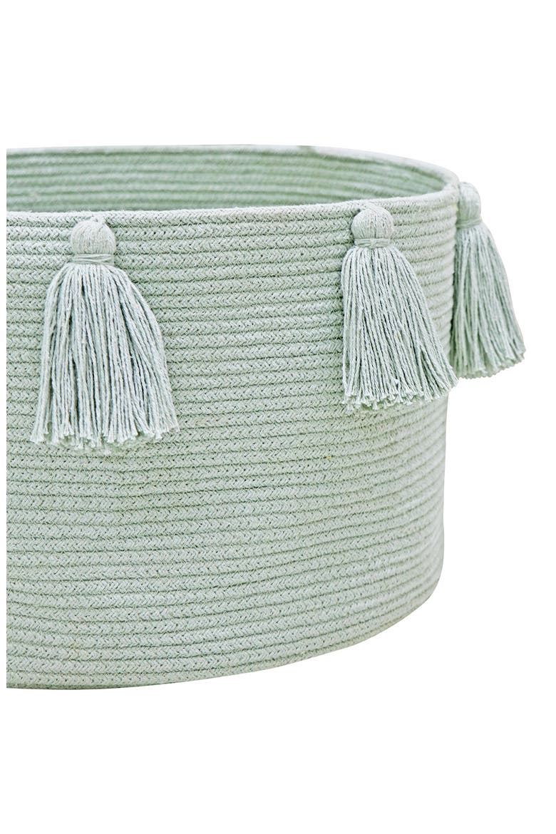 Tassel Basket, Alternate, color, BLUE SAGE