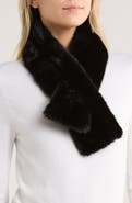 La Fiorentina Faux Fur Muffler Scarf