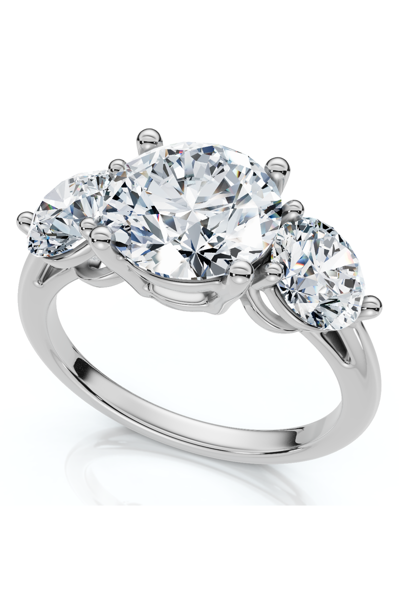 Bliss Diamond Certified 3 1/2Ct Diamond Engagement Ring 14k Gold or Platinum Lab Grown, Alternate, color, 14K White Gold