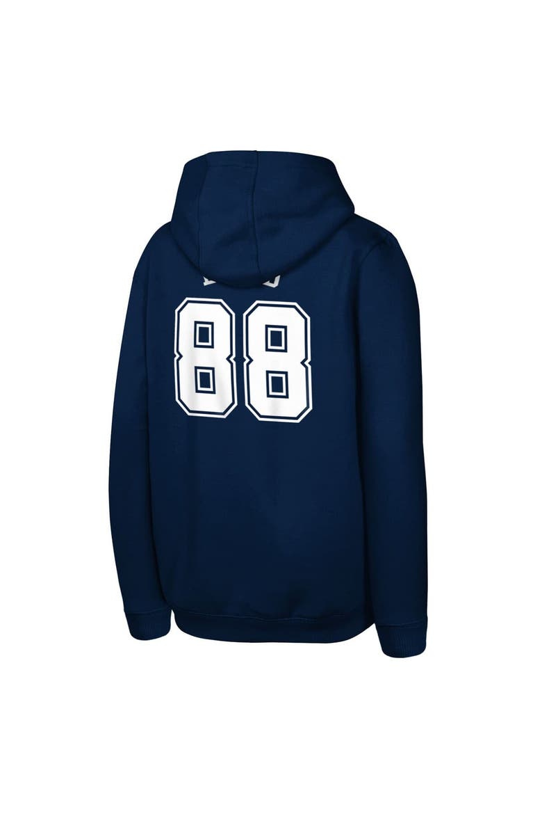 Youth Outerstuff CeeDee Lamb Navy Dallas Cowboys Mainliner Player Name & Number Hoodie, Alternate, color, Navy