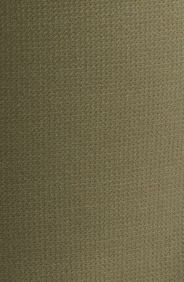 Anne Klein High Waist Pull-On Wide Leg Pants, Alternate, color, Olive Palm