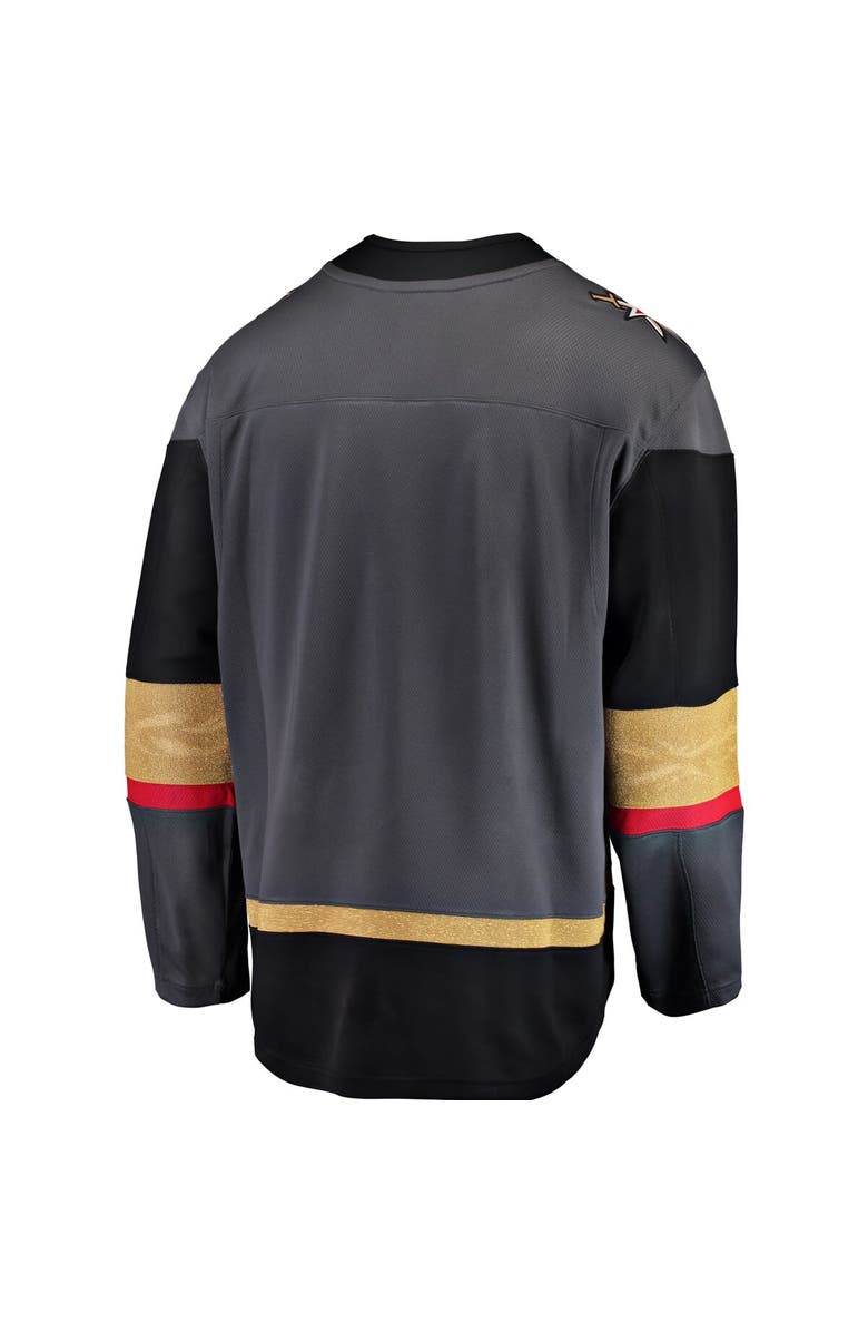 FANATICS Men's Fanatics Gray Vegas Golden Knights Breakaway Alternate Jersey, Alternate, color, 