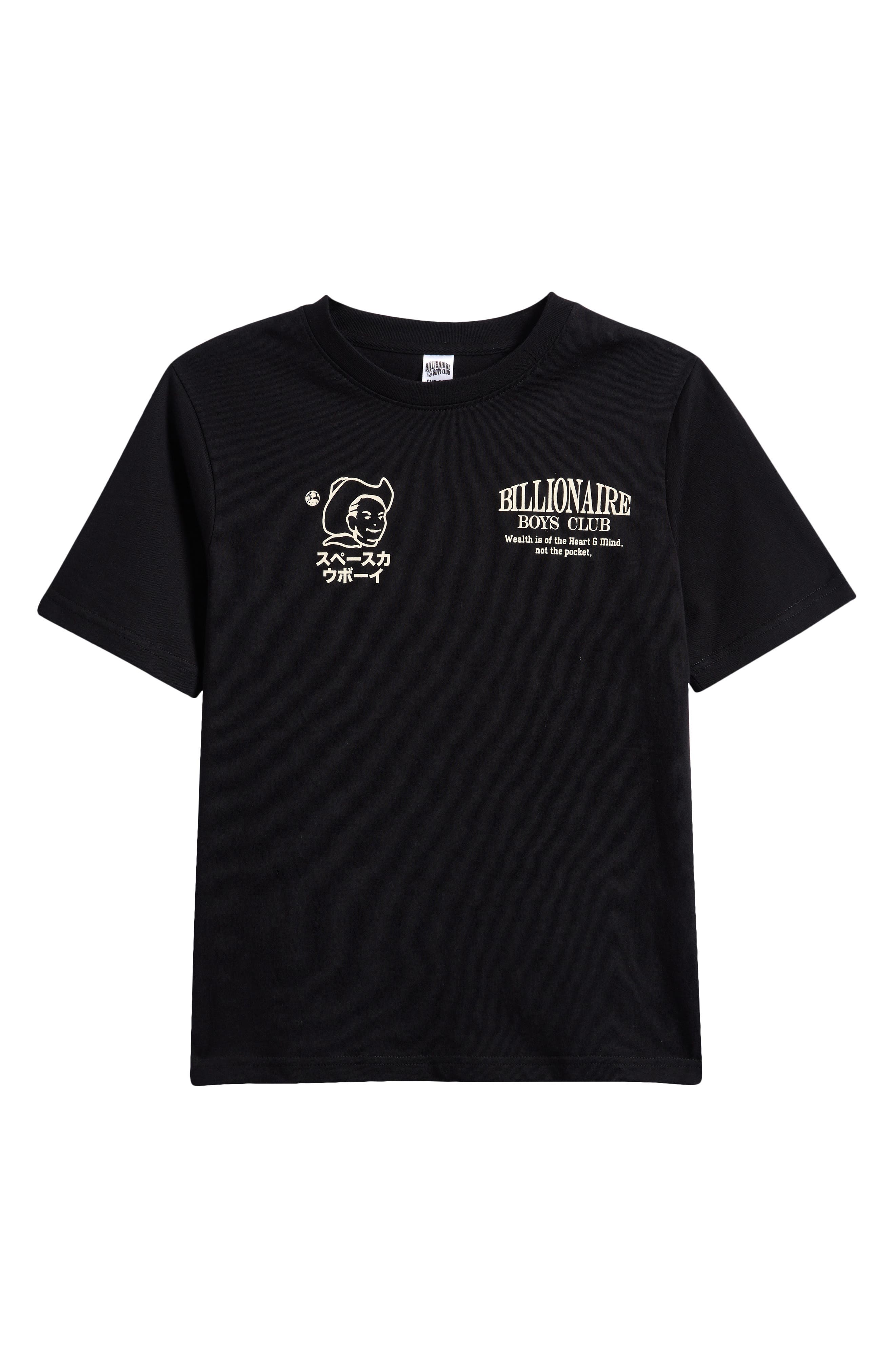 Billionaire Boys Club Kids' Space Cowboy Cotton Jersey Graphic T-Shirt