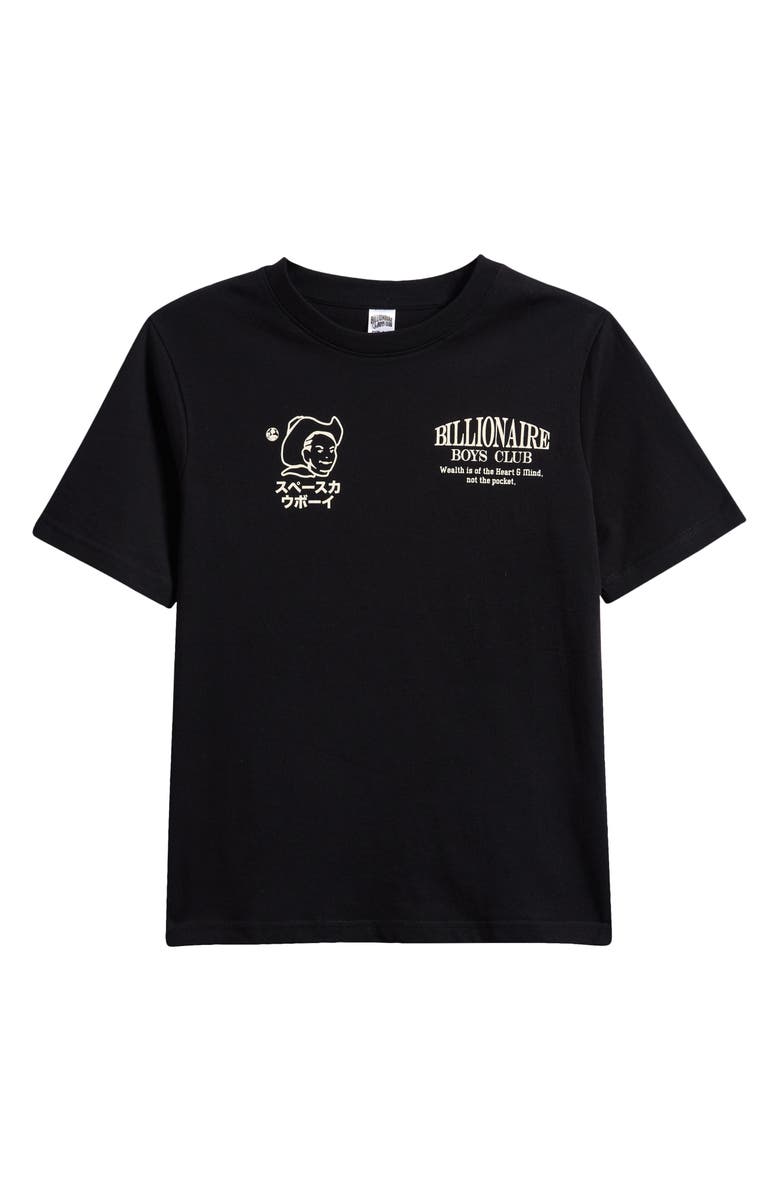 Billionaire Boys Club Kids' Space Cowboy Cotton Jersey Graphic T-Shirt, Main, color, Black