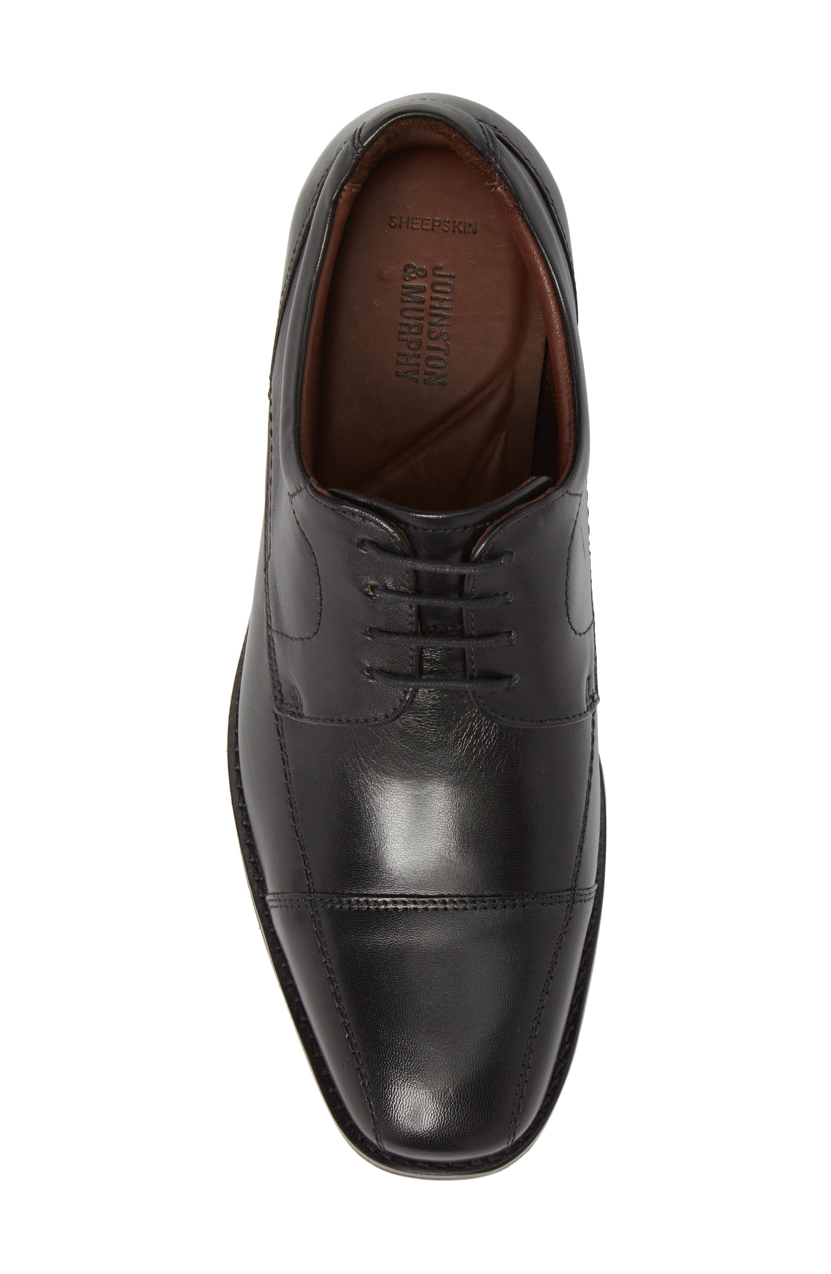 Johnston & Murphy Bartlett Cap Toe Derby, Alternate, color, 