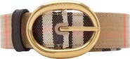 Burberry Reversible Check Bloomsbury Belt