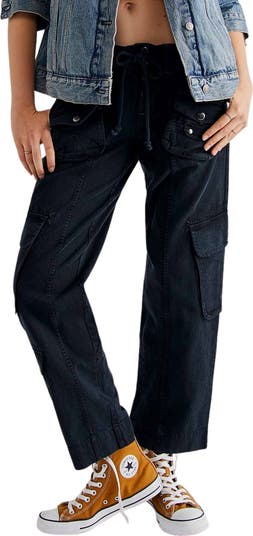 Tahiti Herringbone Cargo Pants