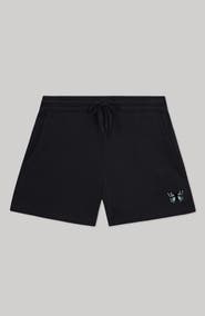 Dalix Womens Butterfly Midweight Washed Fleece Shorts